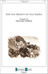 For the Beauty of the Earth SATB choral sheet music cover